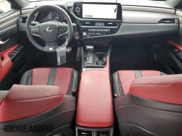 2023 Lexus ES with VIN 58AJZ1B17PU152208, listed as a Copart auction lot 50709745 with 30,597 mi miles and Salvage Title. Bid and sale history available at carsss.com. Image 8.