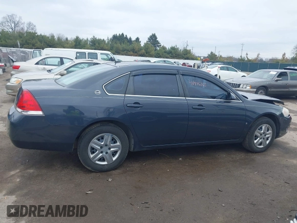 2008 Chevrolet Impala LT with VIN 2G1WT58K189233142, listed as a IAAI auction lot 41996365 with 110,633 mi miles and . Bid and sale history available at DreamBid. Image 13.