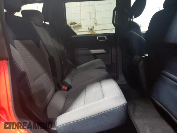 2023 Ford Bronco with VIN 1FMDE5DH2PLB06826, listed as a Copart auction lot 83089214 with 16,959 mi miles and Salvage Title. Bid and sale history available at DreamBid. Image 11.