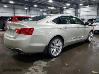 2015 Chevrolet Impala LTZ with VIN 2G1165S39F9251419, listed as a Copart auction lot 47769125 with 81,275 mi miles and Salvage Title. Bid and sale history available at carsss.com. Image 3.