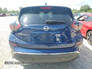 2020 Nissan Murano S with VIN 5N1AZ2AJ0LN122633, listed as a Copart auction lot 53847864 with 62,707 mi miles and Salvage Title. Bid and sale history available at carsss.com. Image 6.