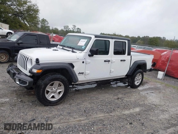 2023 Jeep Gladiator Sport S z VIN 1C6HJTAG5PL533877, wystawiony jako IAAI lot #41615284 z przebiegiem 41 191 mil mil oraz . Historia ofert i sprzedaży dostępna na DreamBid. Obrazek 14.