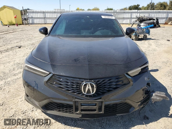 2024 Acura Integra w/A-Spec Technology Package with VIN 19UDE4H60RA022530, listed as a Copart auction lot 72598544 with 6,505 mi miles and Salvage Title. Bid and sale history available at carsss.com. Image 5.