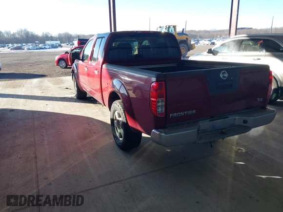 2008 Nissan Frontier SE with VIN 1N6AD09U58C422111, listed as a IAAI auction lot 41423739 with 186,417 mi miles and . Bid and sale history available at DreamBid. Image 3.