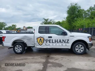 2018 Ford F-150 XL with VIN 1FTEX1CP8JKE25780, listed as a IAAI auction lot 42173737 with 114,454 mi miles and . Bid and sale history available at DreamBid. Image 13.