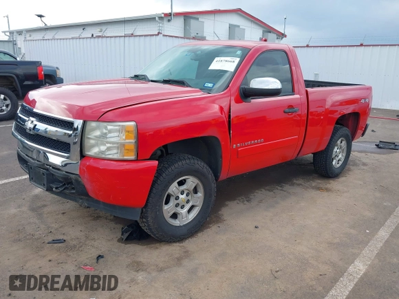 2008 Chevrolet Silverado 1500 Work Truck with VIN 1GCEK14C28Z222007, listed as a IAAI auction lot 41878668 with 186,754 mi miles. Bid and sale history available at carsss.com. Image 2.