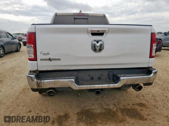 2019 Ram 1500 Big Horn with VIN 1C6RREFT8KN548370, listed as a Copart auction lot 64797115 with Not provided miles and Salvage title. Bid and sale history available at DreamBid. Image 6.