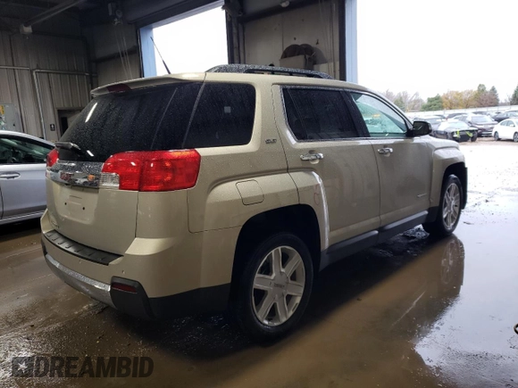 2010 GMC Terrain SLT-2 with VIN 2CTALHEW2A6279181, listed as a Copart auction lot 78543054 with 45,500 mi miles and Salvage Title. Bid and sale history available at carsss.com. Image 3.