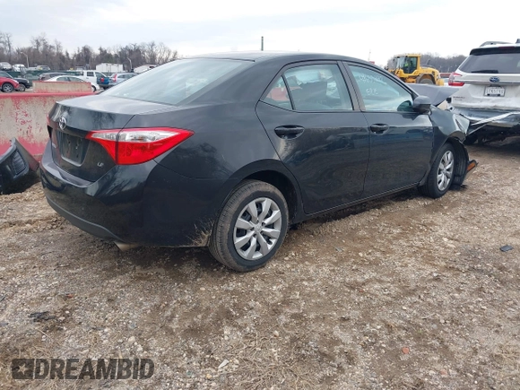 2015 Toyota Corolla L with VIN 2T1BURHE4FC445728, listed as a IAAI auction lot 41655297 with 92,478 mi miles and . Bid and sale history available at DreamBid. Image 4.