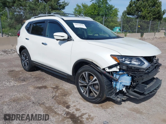 2017 Nissan Rogue SL with VIN 5N1AT2MV4HC739228, listed as a IAAI auction lot 39554820 with 40,576 mi miles and . Bid and sale history available at carsss.com. Image 1.