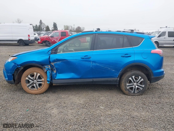 2018 Toyota RAV4 LE with VIN JTMBFREVXJJ739954, listed as a IAAI auction lot 41739873 with 13,726 mi miles. Bid and sale history available at carsss.com. Image 15.