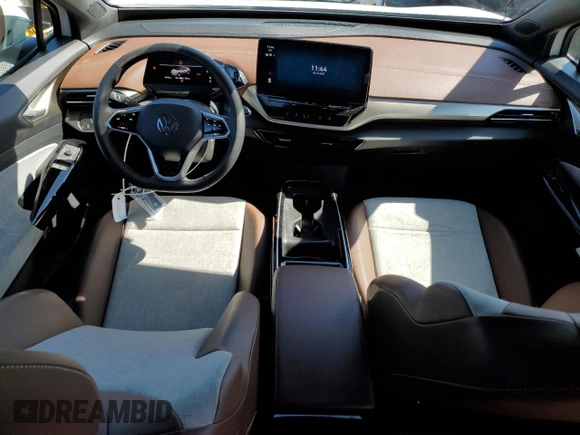 2023 Volkswagen ID.4 Pro with VIN 1V2CMPE81PC037574, listed as a Copart auction lot 48315845 with 9,499 mi miles and Salvage Title. Bid and sale history available at DreamBid. Image 8.