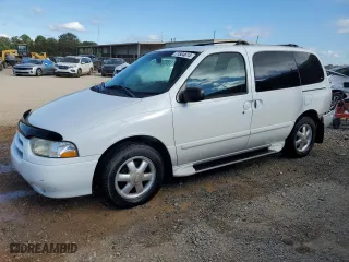 2002 Nissan Quest GXE with VIN 4N2ZN15TX2D801061, listed as a Copart auction lot 71804614 with 181,872 mi miles and Salvage Title. Bid and sale history available at carsss.com. Image 1.