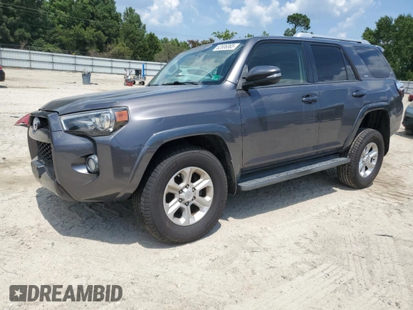 2018 Toyota 4Runner SR5 z VIN JTEBU5JR5J5594706, wystawiony jako Copart lot #62806365 z przebiegiem 103 428 mil mil oraz Szkoda całkowita • Salvage title. Historia ofert i sprzedaży dostępna na DreamBid. Obrazek 1.