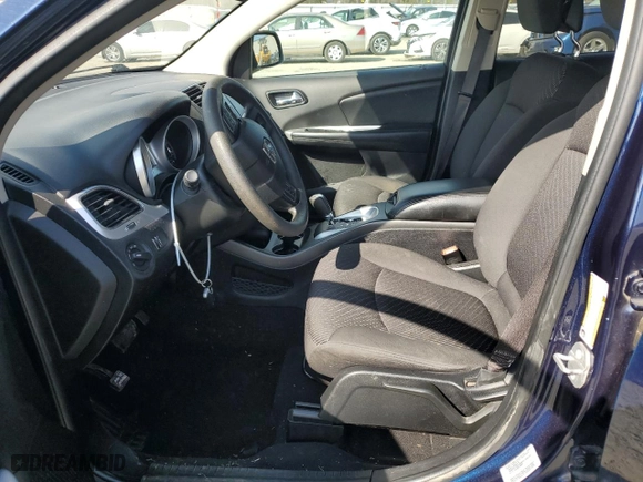 2017 Dodge Journey SE with VIN 3C4PDCAB8HT695394, listed as a Copart auction lot 44306255 with 186,031 mi miles and Salvage Title. Bid and sale history available at carsss.com. Image 7.