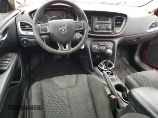 2016 Dodge Dart SE z VIN 1C3CDFAAXGD736947, wystawiony jako Copart lot #60841745 z przebiegiem Nie podano mil oraz Szkoda całkowita • Salvage title. Historia ofert i sprzedaży dostępna na DreamBid. Obrazek 8.