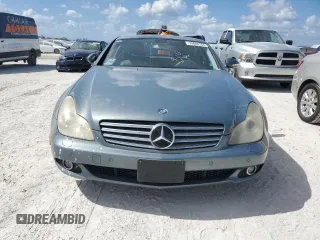 2006 Mercedes-Benz CLS-Class with VIN WDDDJ75XX6A070210, listed as a Copart auction lot 74884104 with 0 mi miles and Salvage Title. Bid and sale history available at carsss.com. Image 5.