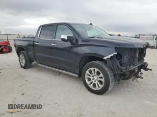 2023 Chevrolet Silverado 1500 LTZ with VIN 3GCUDGE84PG192610, listed as a Copart auction lot 86396384 with 34,036 mi miles and Salvage Title. Bid and sale history available at carsss.com. Image 4.