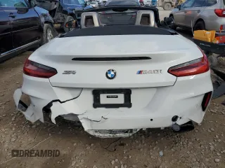 2020 BMW Z4 sDriveM40i with VIN WBAHF9C04LWW37893, listed as a Copart auction lot 81354513 with 0 mi miles. Bid and sale history available at carsss.com. Image 6.