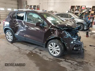 2020 Chevrolet Trax Premier with VIN KL7CJRSB7LB339339, listed as a IAAI auction lot 41282814 with 55,330 mi miles and . Bid and sale history available at DreamBid. Image 1.