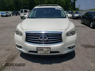 2015 Infiniti QX60 z VIN 5N1AL0MMXFC513462, wystawiony jako Copart lot #59803485 z przebiegiem 156 003 mil mil oraz Szkoda całkowita • Salvage title. Historia ofert i sprzedaży dostępna na DreamBid. Obrazek 5.