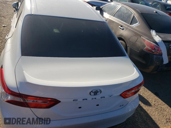 2018 Toyota Camry LE with VIN JTNB11HK0J3032024, listed as a Copart auction lot 41368875 with 69,979 mi miles and Salvage title. Bid and sale history available at DreamBid. Image 6.