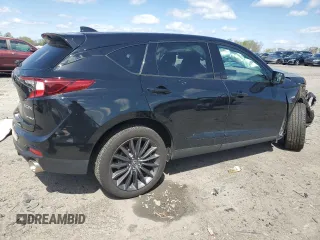 2024 Acura RDX w/A-Spec Advance Package with VIN 5J8TC2H83RL001330, listed as a Copart auction lot 52334685 with 10,401 mi miles and Salvage Title. Bid and sale history available at carsss.com. Image 3.