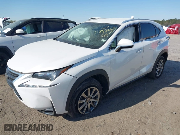 2017 Lexus NX 200t with VIN JTJYARBZ7H2051654, listed as a IAAI auction lot 41890267 with 74,032 mi miles and . Bid and sale history available at DreamBid. Image 2.