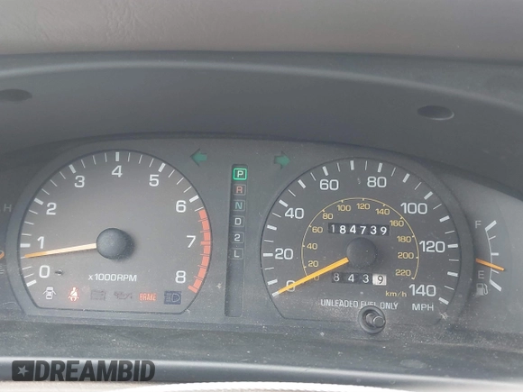 1994 Toyota Camry LE with VIN JT2SK12E0R0269820, listed as a IAAI auction lot 41908360 with 184,739 mi miles. Bid and sale history available at carsss.com. Image 7.