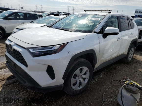 2024 Toyota RAV4 LE with VIN 2T3G1RFV9RW454307, listed as a Copart auction lot 50361085 with 30,700 mi miles and Clean Title. Bid and sale history available at carsss.com. Image 1.