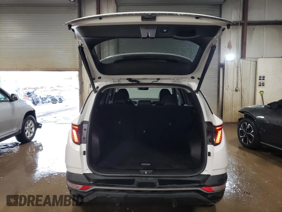 2023 Hyundai Tucson SEL with VIN 5NMJFCAE7PH291718, listed as a Copart auction lot 47203605 with 23,023 mi miles and Salvage title. Bid and sale history available at DreamBid. Image 6.