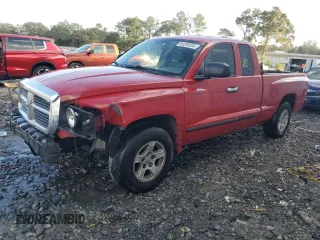 2006 Dodge Dakota SLT z VIN 1D7HE42N76S501233, wystawiony jako Copart lot #80200934 z przebiegiem 281 599 mil mil oraz Szkoda całkowita • Salvage title. Historia ofert i sprzedaży dostępna na DreamBid. Obrazek 1.