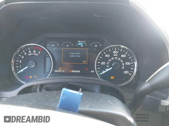 2019 Ford F-150 XL with VIN 1FTEW1E59KKD96578, listed as a IAAI auction lot 41338311 with 82,444 mi miles. Bid and sale history available at carsss.com. Image 7.