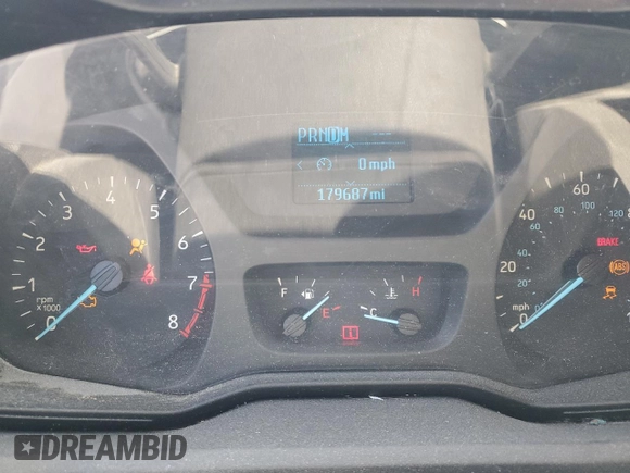 2016 Ford Transit Cargo z VIN 1FTYE1YM1GKA44590, wystawiony jako Copart lot #53102675 z przebiegiem 179 687 mil mil oraz Szkoda całkowita • Salvage title. Historia ofert i sprzedaży dostępna na DreamBid. Obrazek 9.