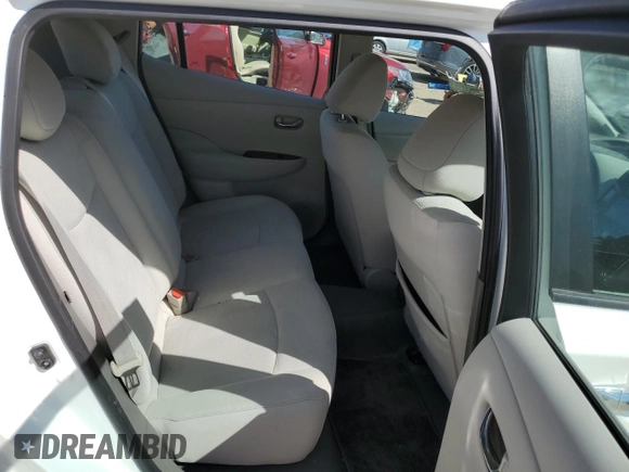 2016 Nissan LEAF S with VIN 1N4BZ0CP8GC309303, listed as a Copart auction lot 71100714 with 35,129 mi miles and Salvage Title. Bid and sale history available at carsss.com. Image 10.