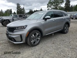2023 Kia Sorento EX with VIN KNDRHDLG3P5204756, listed as a Copart auction lot 57307015 with 12,805 mi miles and Salvage title. Bid and sale history available at DreamBid. Image 1.