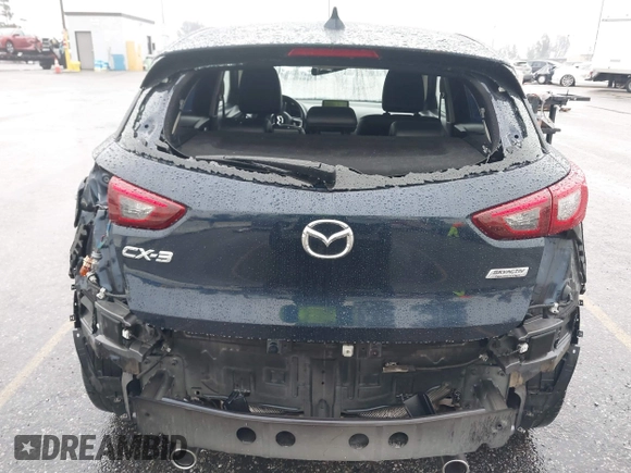 2019 Mazda CX-3 Touring with VIN JM1DKDC79K0424436, listed as a IAAI auction lot 41579280 with 76,989 mi miles. Bid and sale history available at carsss.com. Image 17.