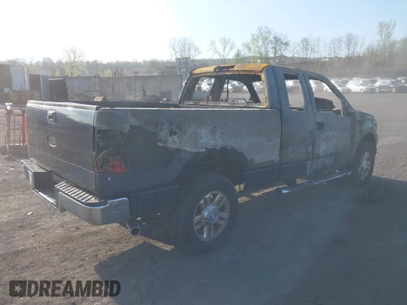 2008 Ford F-150 STX with VIN 1FTRX14W18FC25107, listed as a IAAI auction lot 42112634 with Not Provided miles. Bid and sale history available at carsss.com. Image 4.