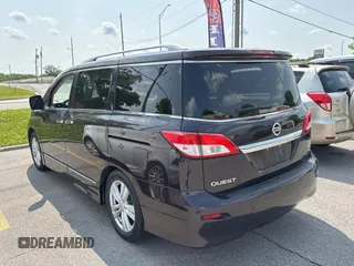 2011 Nissan Quest SL z VIN JN8AE2KP2B9007028, wystawiony jako Copart lot #59522215 z przebiegiem 171 512 mil mil oraz Czysty tytuł • Clean title. Historia ofert i sprzedaży dostępna na DreamBid. Obrazek 3.
