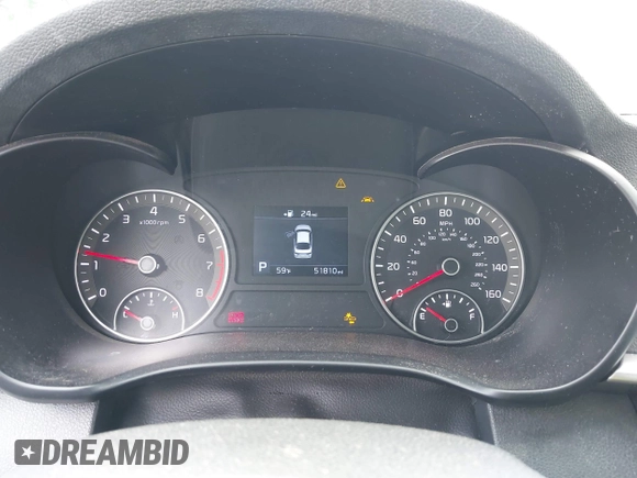 2019 Kia Optima LX with VIN 5XXGT4L36KG277787, listed as a IAAI auction lot 41717389 with 51,810 mi miles and . Bid and sale history available at carsss.com. Image 7.
