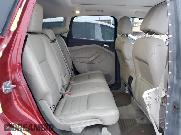 2016 Ford Escape Titanium with VIN 1FMCU9JXXGUA62330, listed as a Copart auction lot 45338705 with 65,722 mi miles and Salvage Title. Bid and sale history available at carsss.com. Image 11.