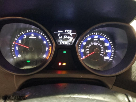 2014 Hyundai Elantra SE with VIN 5NPDH4AE7EH470922, listed as a Copart auction lot 50148905 with 114,002 mi miles and Salvage Title. Bid and sale history available at carsss.com. Image 9.