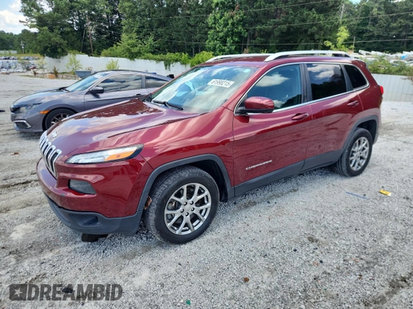 2018 Jeep Cherokee Latitude Plus with VIN 1C4PJLLXXJD612643, listed as a Copart auction lot 61998215 with 140,091 mi miles and Clean title. Bid and sale history available at DreamBid. Image 1.