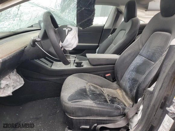 2020 Tesla Model 3 Long Range with VIN 5YJ3E1EB0LF663329, listed as a Copart auction lot 49243455 with 32,236 mi miles and Non Repairable. Bid and sale history available at carsss.com. Image 7.