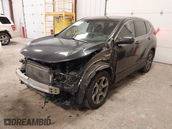 2017 Honda CR-V EX-L with VIN 5J6RW2H85HL017523, listed as a IAAI auction lot 41408152 with 106,840 mi miles. Bid and sale history available at carsss.com. Image 17.