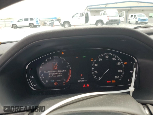 2018 Honda Accord EX-L z VIN 1HGCV1F54JA140248, wystawiony jako Copart lot #58179375 z przebiegiem 37 086 mil mil oraz Szkoda całkowita • Salvage title. Historia ofert i sprzedaży dostępna na DreamBid. Obrazek 9.