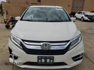 2019 Honda Odyssey Elite with VIN 5FNRL6H99KB013578, listed as a Copart auction lot 49246685 with 54,025 mi miles and Salvage title. Bid and sale history available at DreamBid. Image 5.