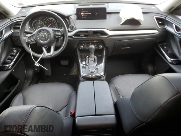 2021 Mazda CX-9 Touring with VIN JM3TCBCY6M0512571, listed as a Copart auction lot 59417475 with 37,865 mi miles and Salvage title. Bid and sale history available at DreamBid. Image 8.