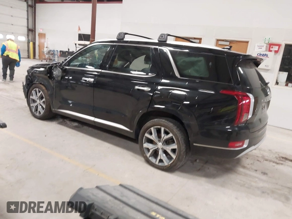 2021 Hyundai Palisade Limited z VIN KM8R5DHE7MU245923, wystawiony jako IAAI lot #42091365 z przebiegiem 100 565 mil mil oraz . Historia ofert i sprzedaży dostępna na DreamBid. Obrazek 3.