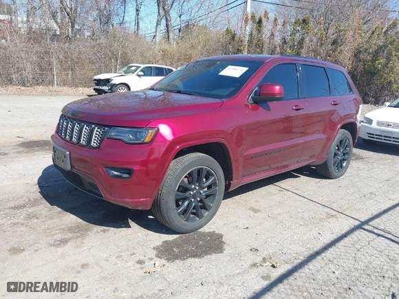 2019 Jeep Grand Cherokee Laredo E with VIN 1C4RJFAG5KC709947, listed as a IAAI auction lot 41786170 with 79,398 mi miles. Bid and sale history available at carsss.com. Image 2.